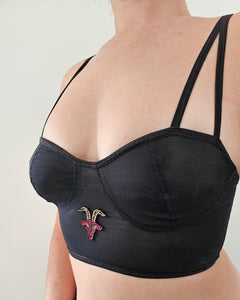 GOAT Longline Powermesh Bra