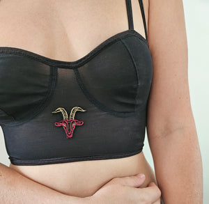 GOAT Longline Powermesh Bra